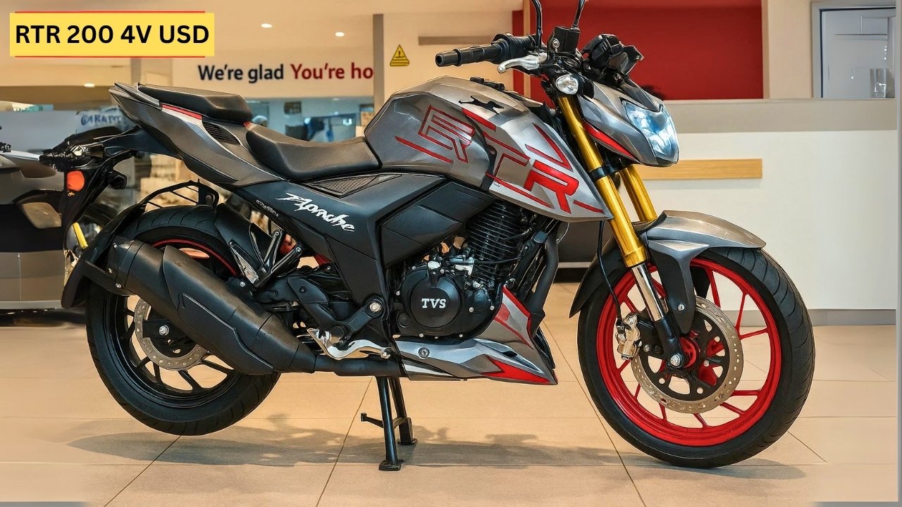 2025 TVS Apache 200 4V USD Review