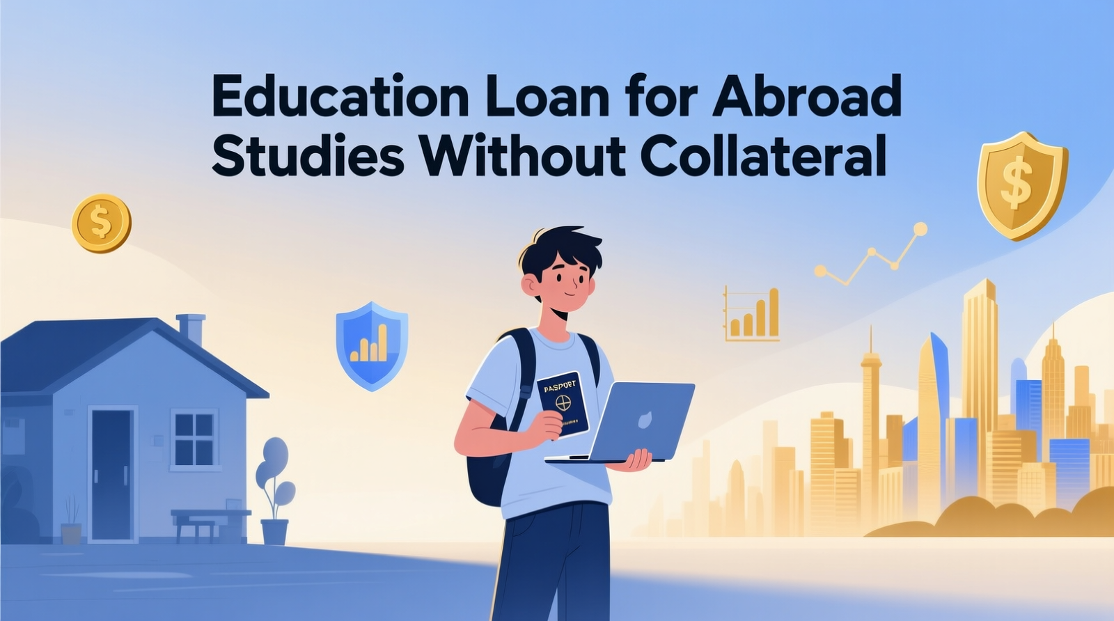 Education loan for abroad studies without collateral
