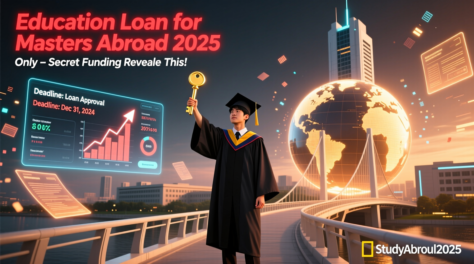 Education Loan For Masters Abroad 2025