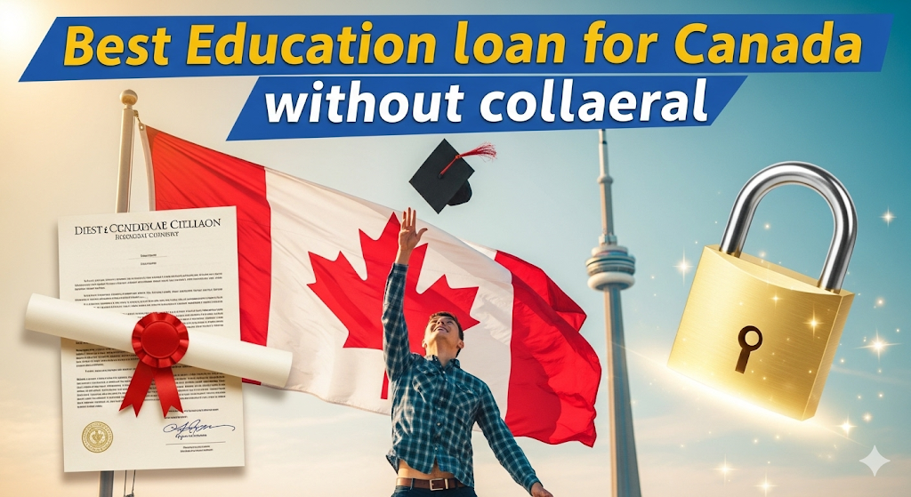 Education loan for Canada without collateral