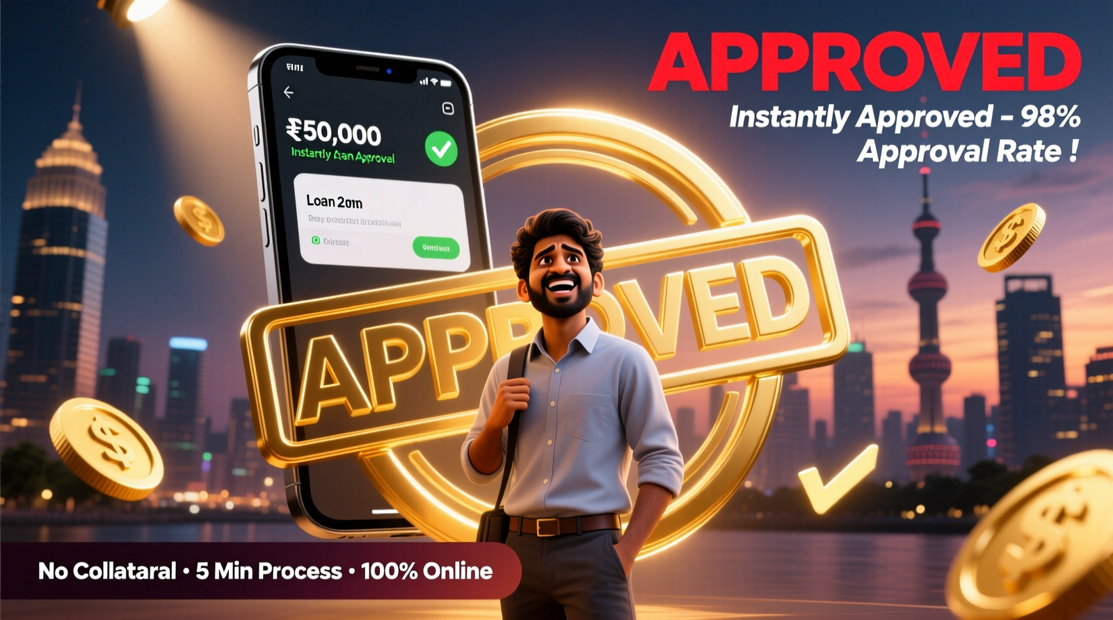 Instant Gold Loan Approval India