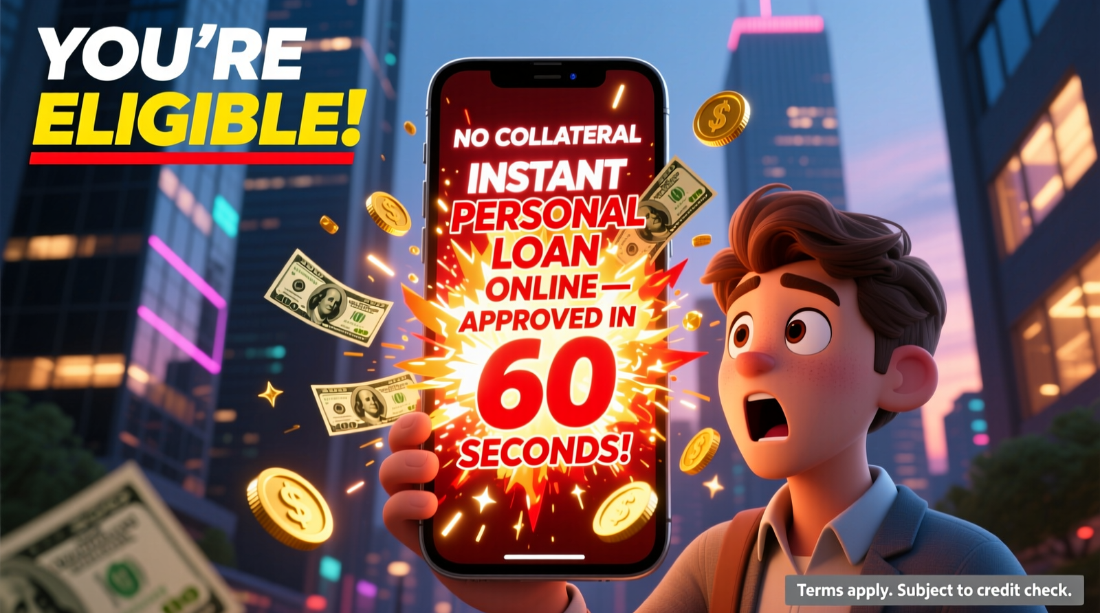 No Collateral Instant Personal Loan Online