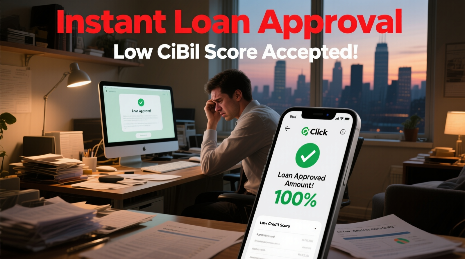 Personal Loan with a Low CIBIL Score